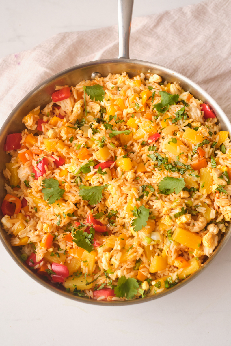 Thai Pineapple Fried Rice | Kitchen Herbography